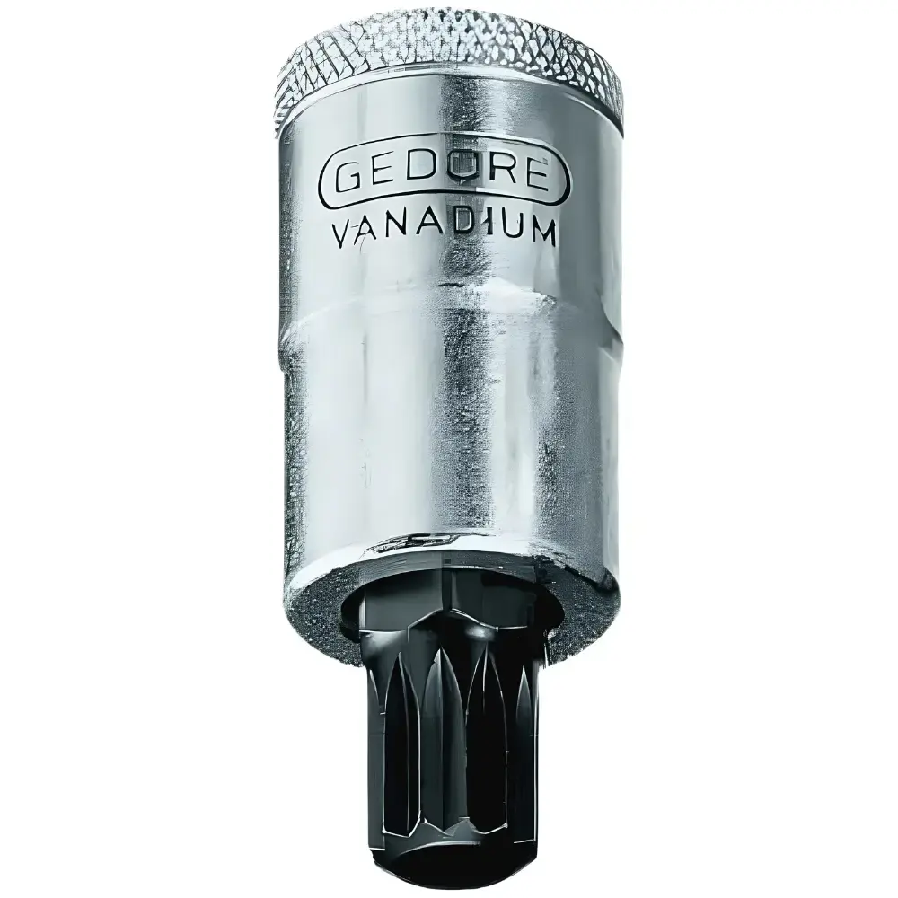 Chave soquete multidentada encaixe 1/2 POL 016740 Gedore — fotografia de referência
