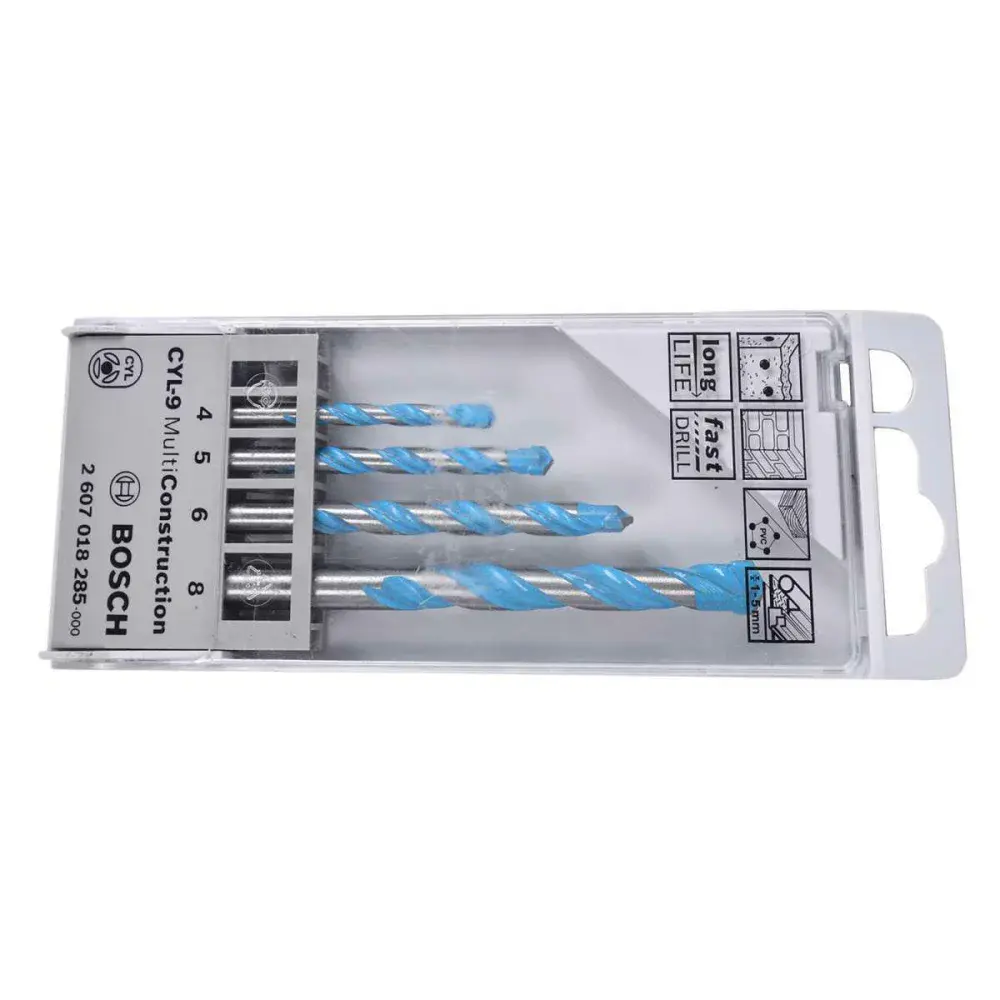 Jogo de brocas multiconstruction 4 a 8MM com 4 peç Bosch — fotografia 5