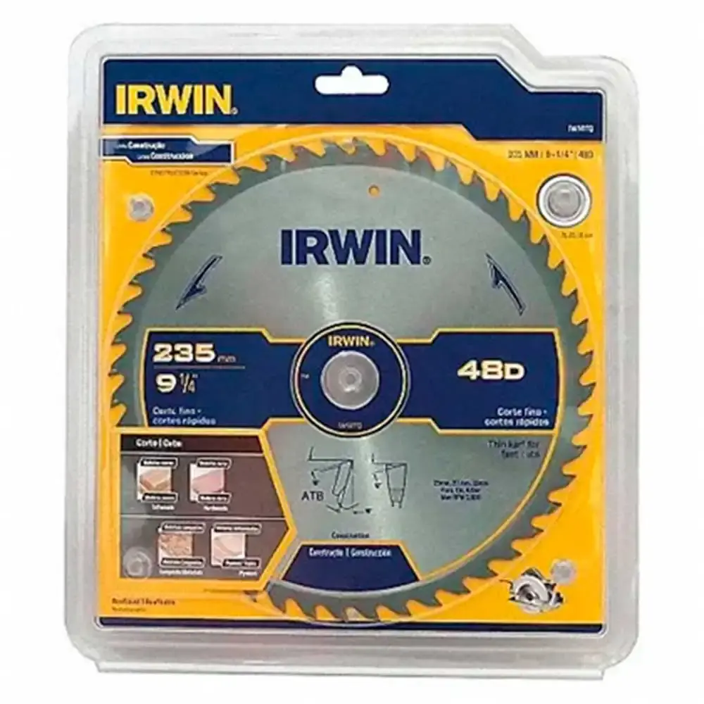 Serra Circular de Widea 9.1/4 Pol x 48D IW14113 IRWIN — fotografia de referência
