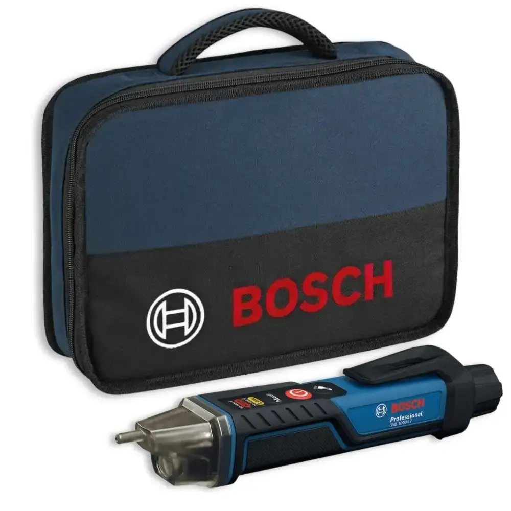 Detector de tensão GVD 1000-17 com bolsa para ferramentas mini Bosch — fotografia de referência