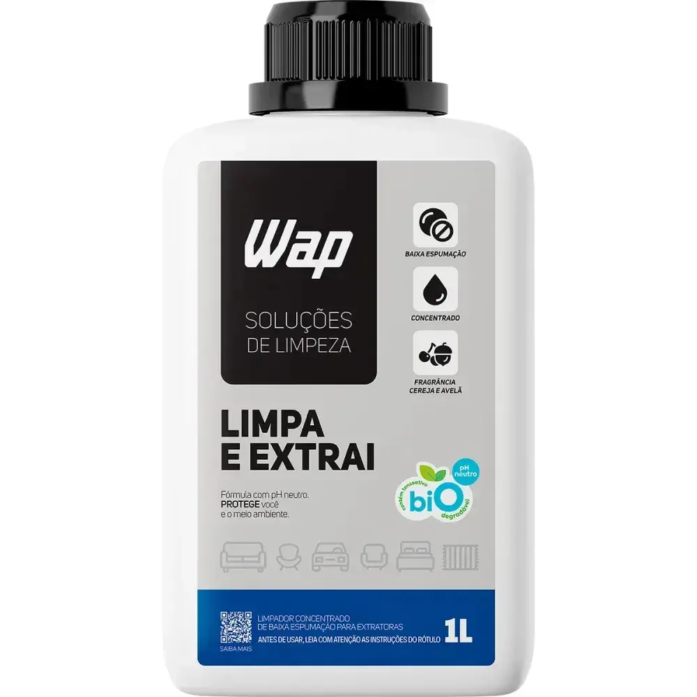 Detergente para extratora limpa e extrai 1L Wap — fotografia 2