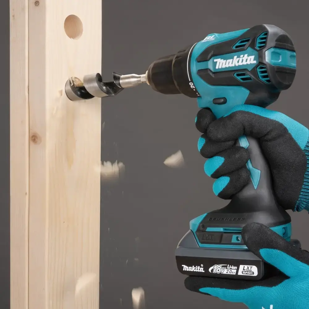 Parafusadeira e furadeira de impacto 18V DHP490Z Makita — fotografia 5