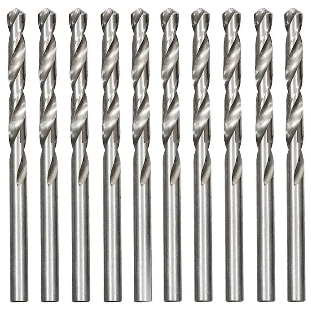 Broca aço rápido polido HSS para metal 2,5MM com 10 unidades MTX — fotografia de referência