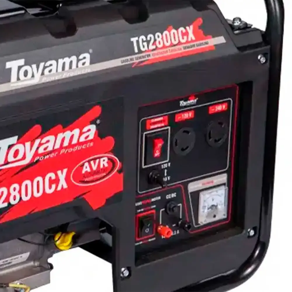 Gerador de energia 2,5 KVA com AVR TG2800CX-XP Toyama Bivolt — fotografia 3
