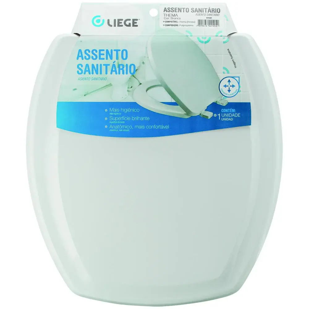 Assento sanitário Liege thema br — fotografia 3