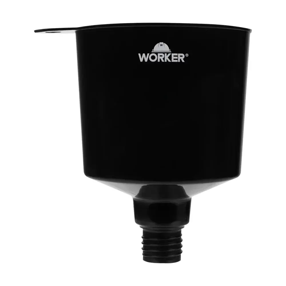 Funil de plástico cilíndrico com 120MM da Worker — fotografia 6