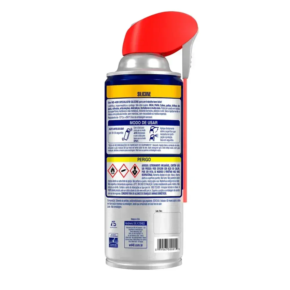 Silicone lubrificante specialist aerosol 420ML Wd-40 — fotografia 8