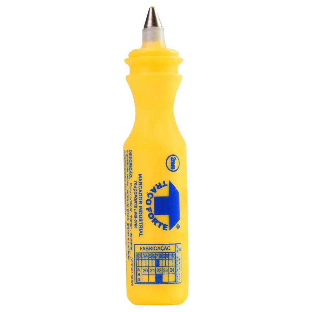 Marcador industriais ecológico amarelo 2MM 60ML Baden — fotografia 2