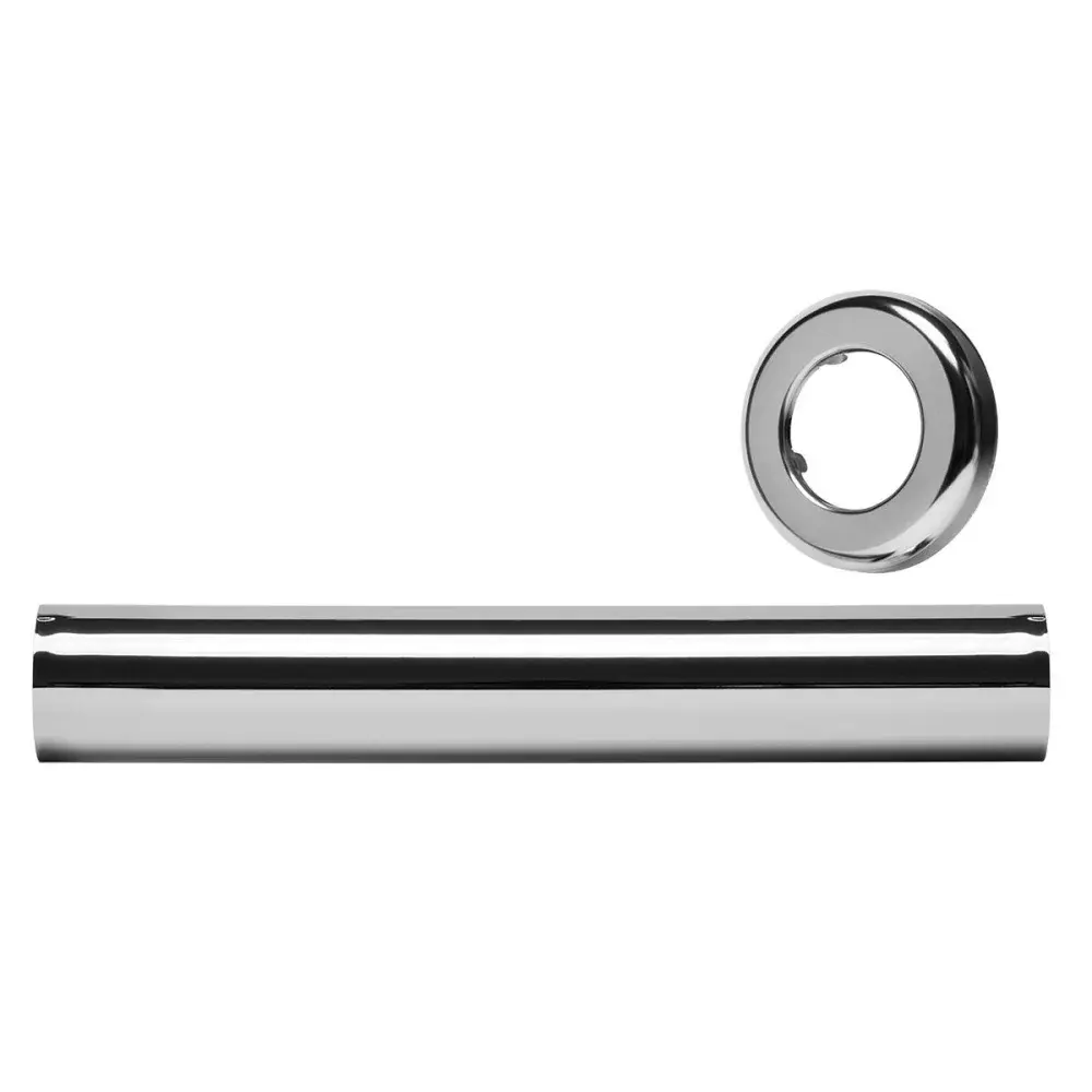 Tubo ligação vaso Liege liso 25CM inox — fotografia de referência