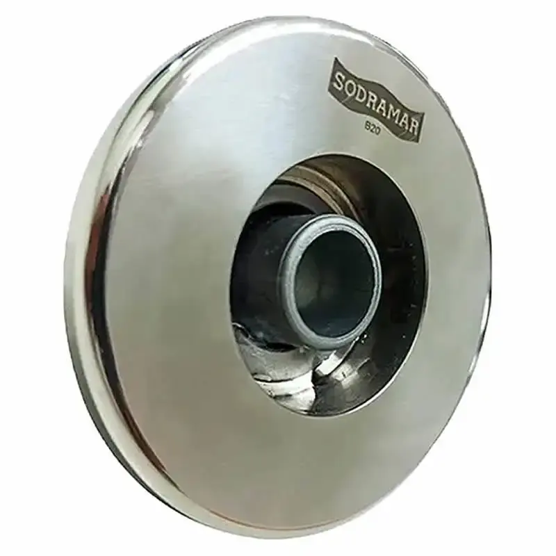 Dispositivo de hidromassagem em aço inox para piscinas kit 6 peças Sodramar — fotografia 2
