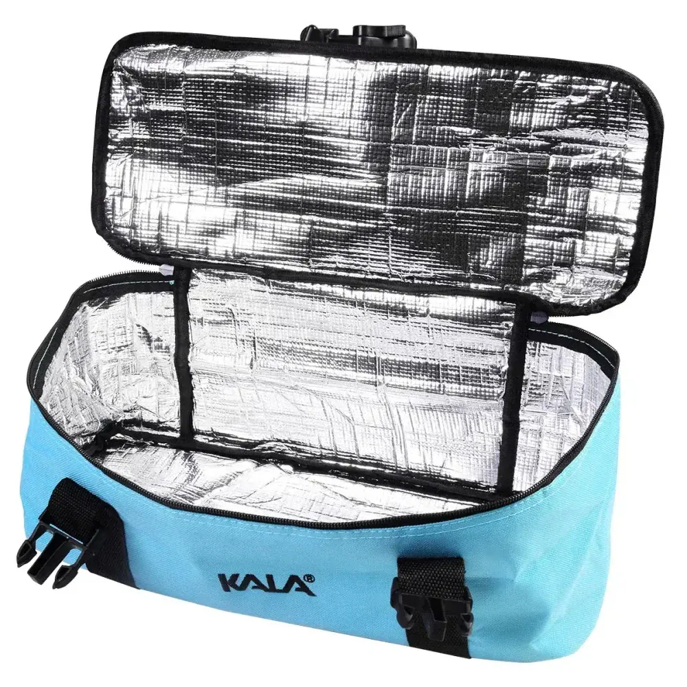 Bolsa térmica sintética 2 em 1 azul 35L Kala — fotografia 10