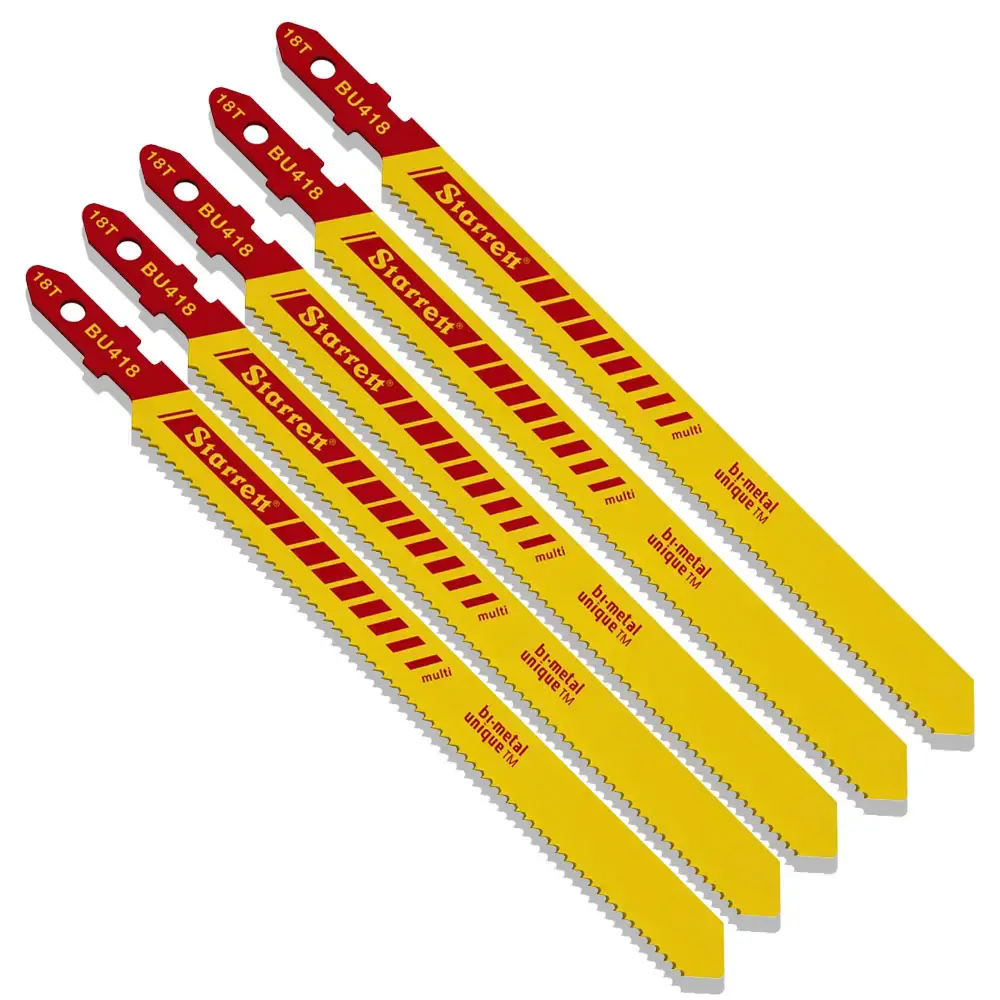 Lâmina de serra tico tico BU418-20 5 unidades Starrett