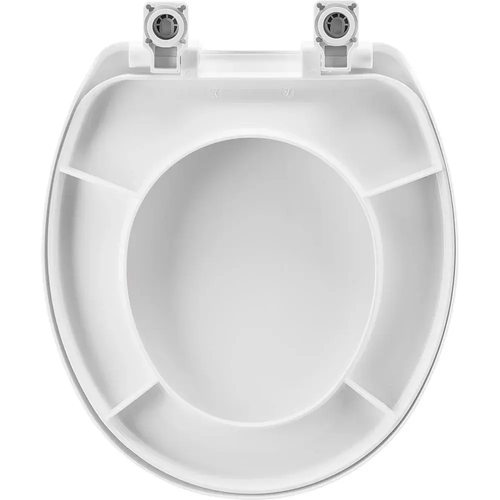 Assento sanitário soft close pp branco Liege — fotografia 3