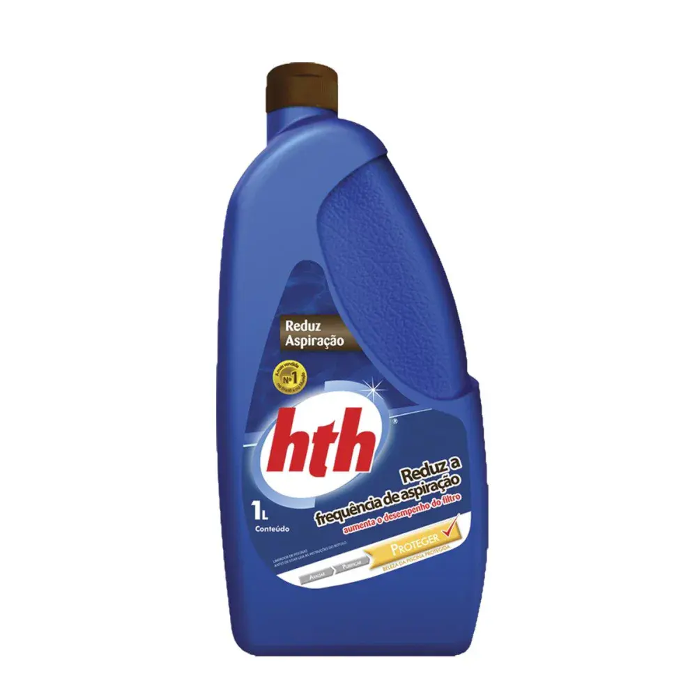 Clarmax 1 litro reduz aspiração HTH