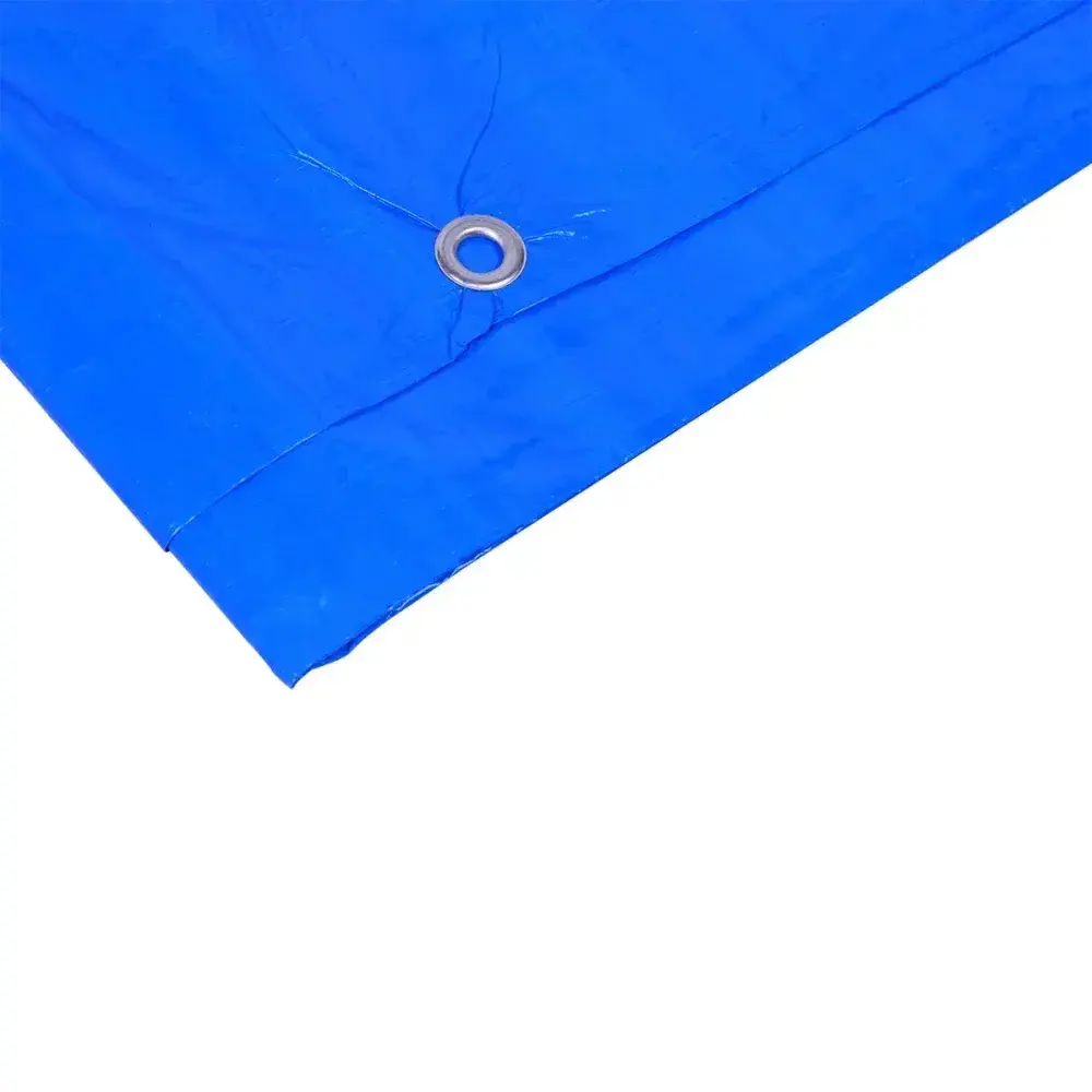 Lona encerada de polietileno 150 micras 2M x 2M azul Worker — fotografia 8