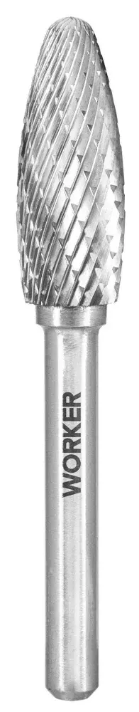 Lima rotativa labareda 12MM x 32MM x 6MM Worker — fotografia de referência