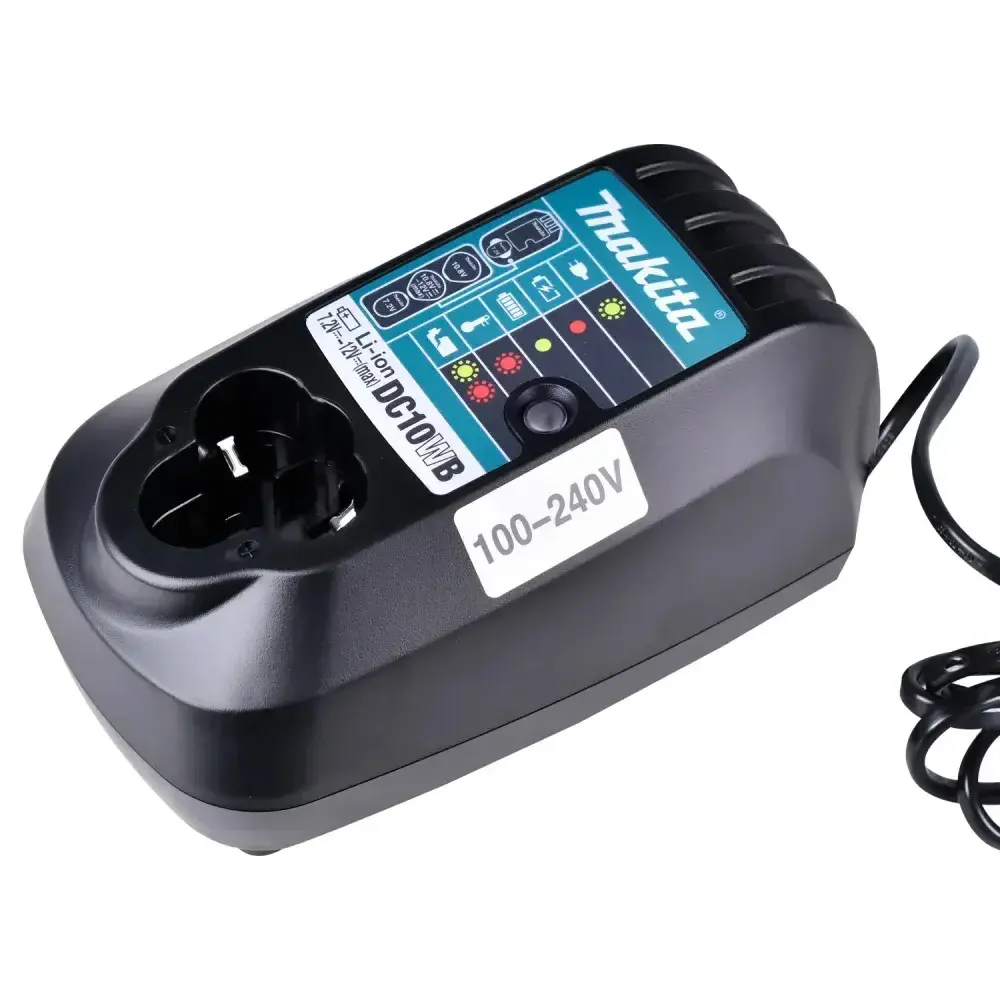 Carregador de bateria ion de lítio 12V bivolt da Makita — fotografia 5