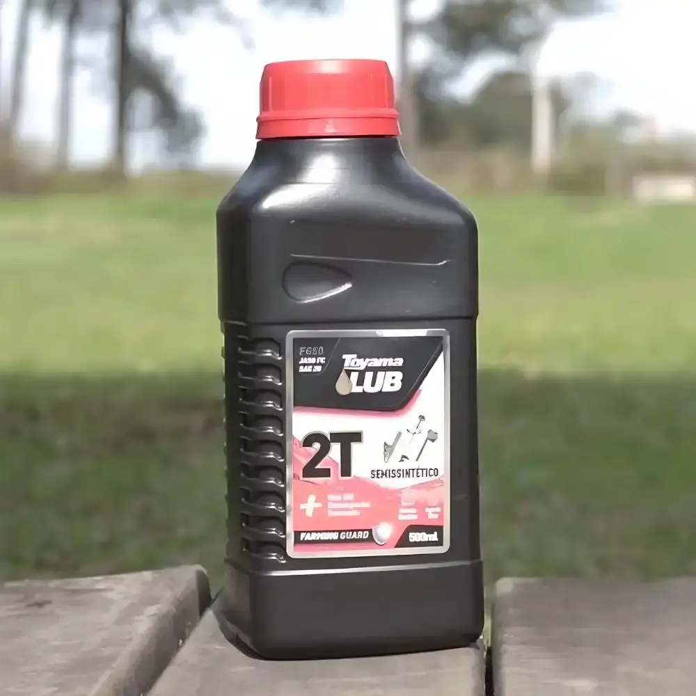 Óleo Lubrificante para Motores 2 Tempos 500 ml Semissintéticos JASO FC TOYAMA — fotografia 5