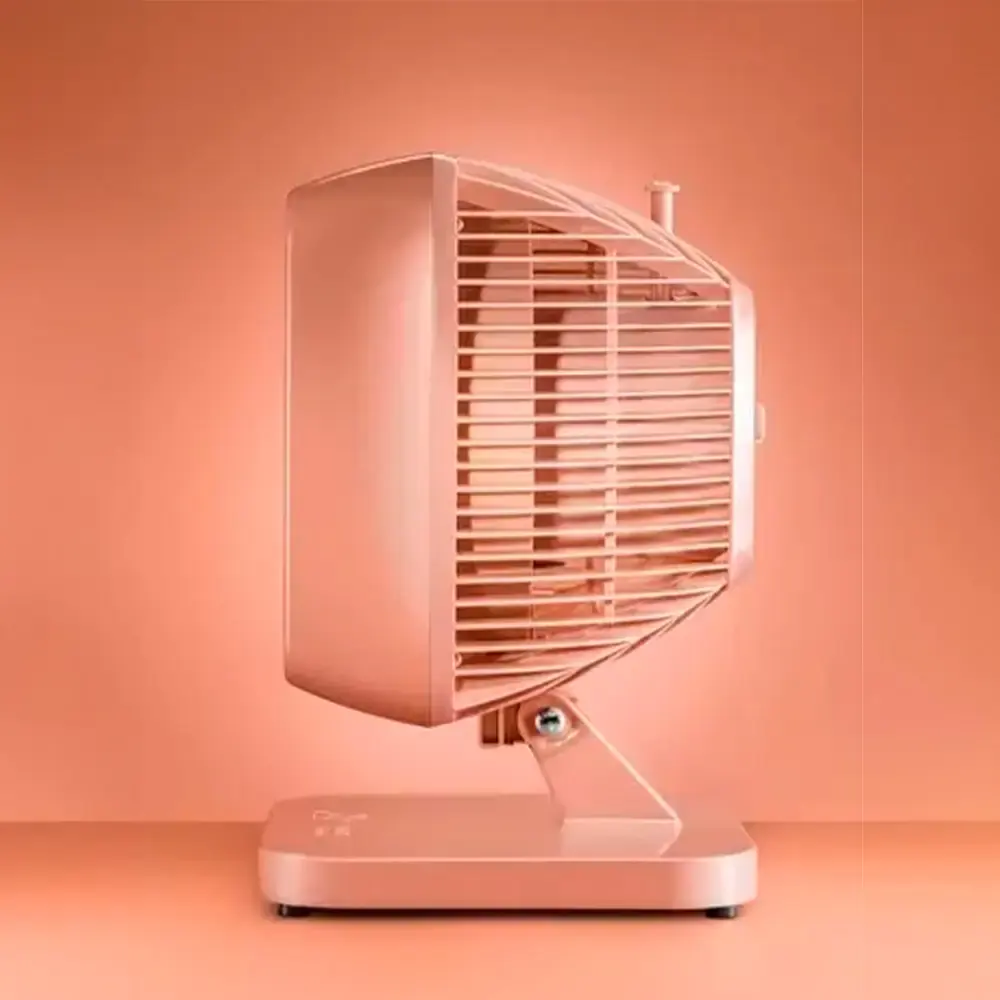 Ventilador de mesa 3 pás 140W turbi max decorativo várias cores Venti-delta 110 V Verde — fotografia 5