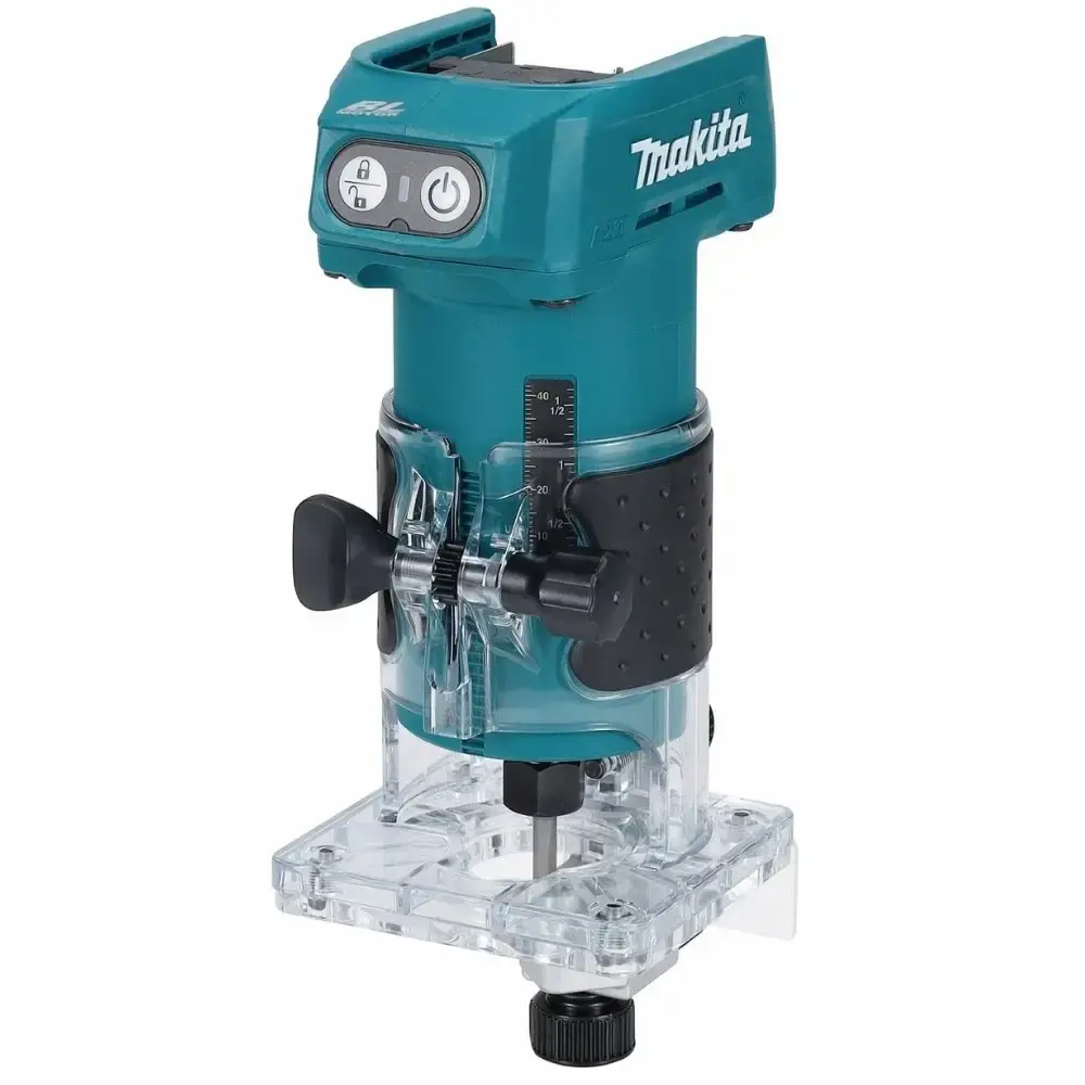 Tupia 6MM 1/4POL a bateria 18V 3,0AH DRT52Z sem bateria e carregador Makita — fotografia de referência