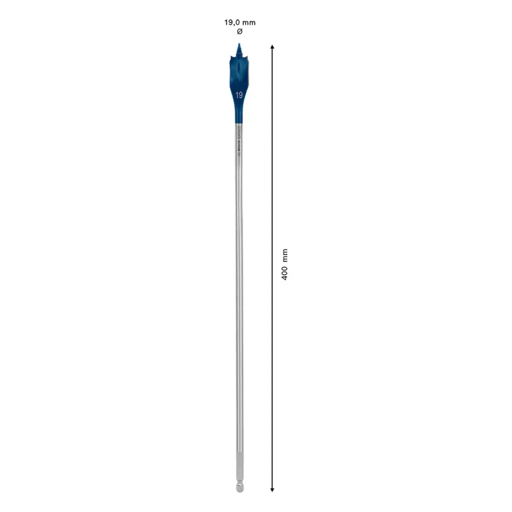 Broca para madeira EXPERT Self Cut Speed 19 x 400mm BOSCH — fotografia 3