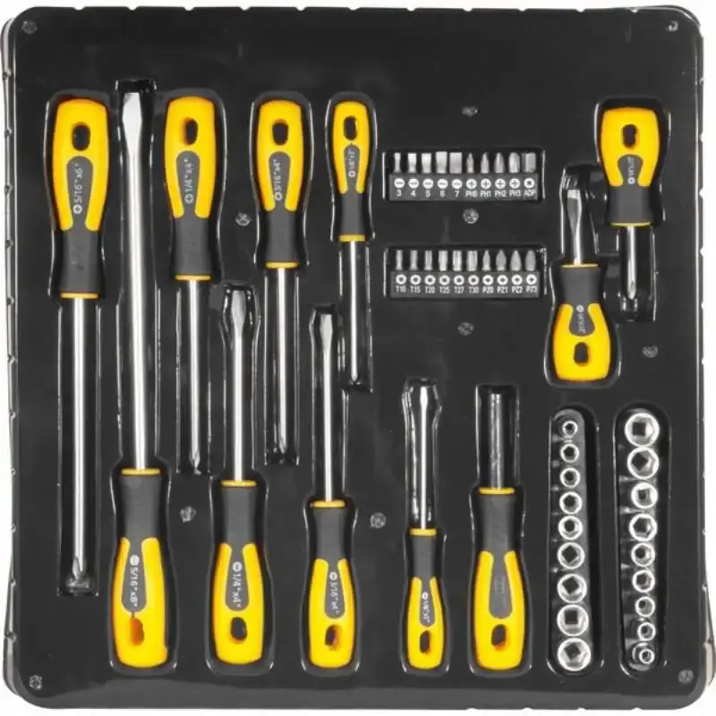 Jogo de ferramentas kit com 49 peças Vonder — fotografia 3