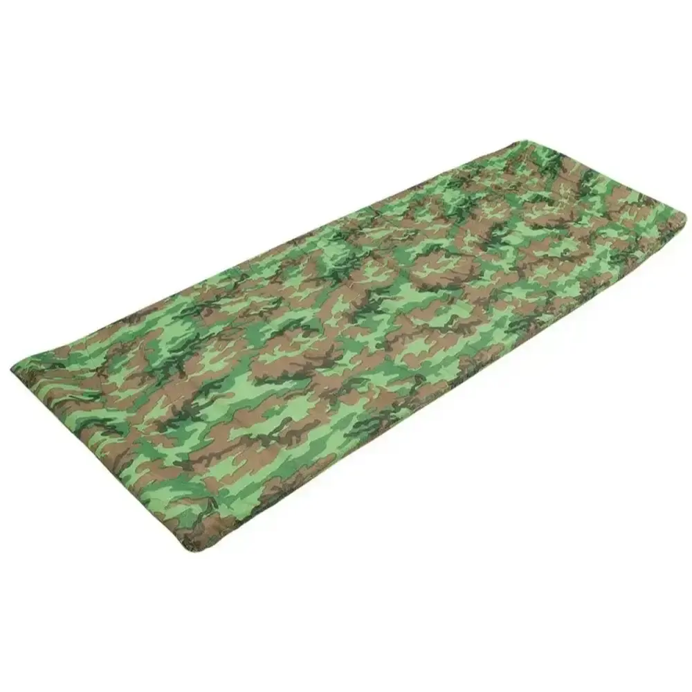 Barraca iglu para camping azul 2 pessoas com colchonete estampa camuflada Mor — fotografia 5