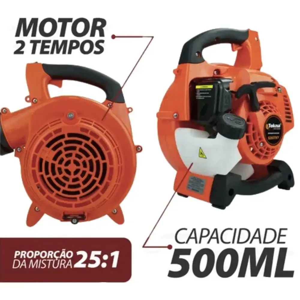 Soprador de folhas a gasolina 26 CC 2T S260TKY Tekna — fotografia 3