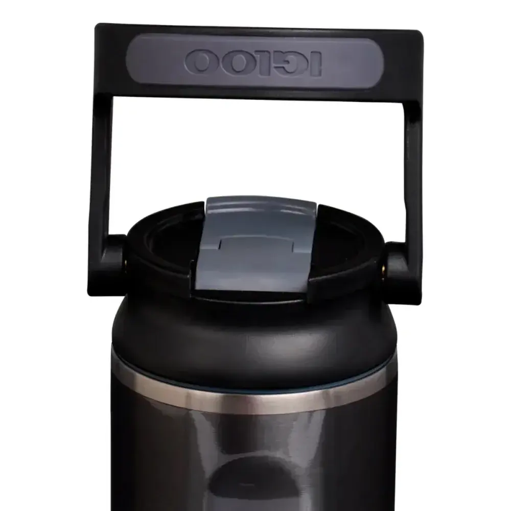 Garrafa de aço inoxidável sport carbonita 590ML Igloo — fotografia 3