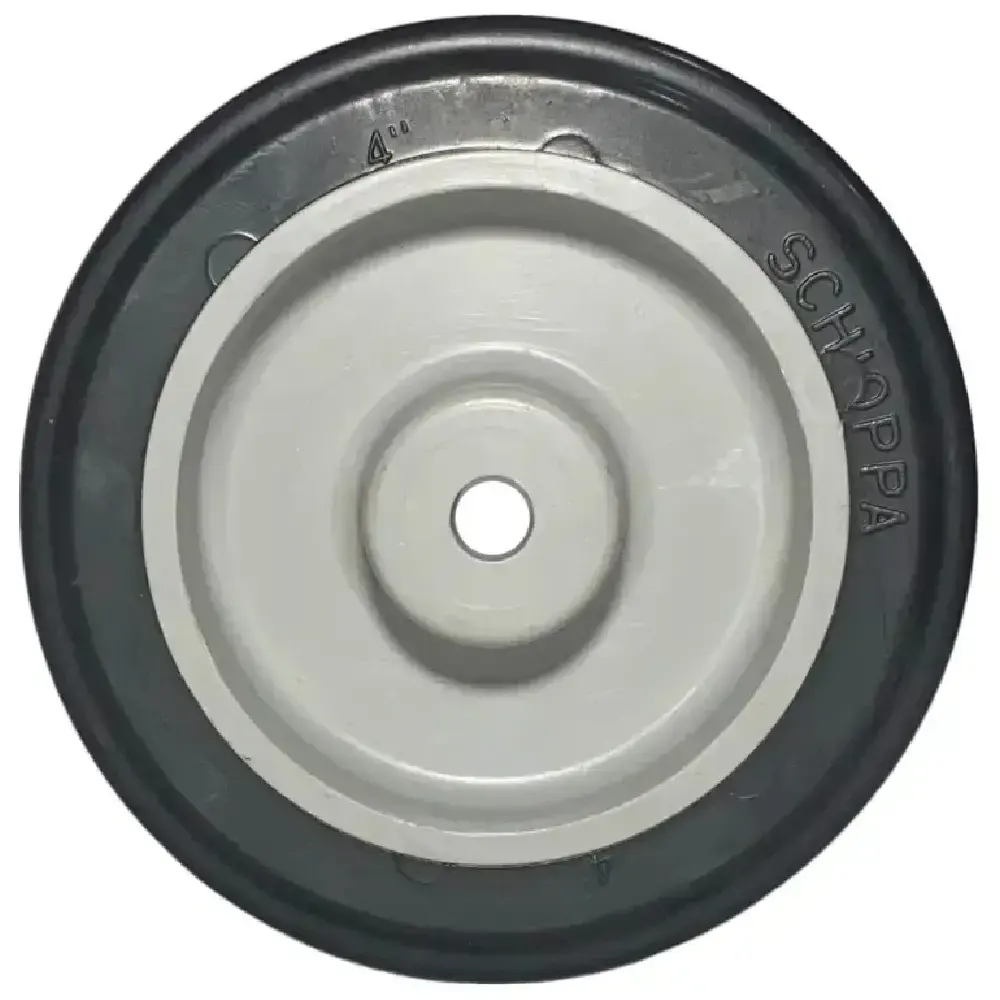 Roda 4 POL polipropileno até 80KG 412 NP Schioppa — fotografia de referência