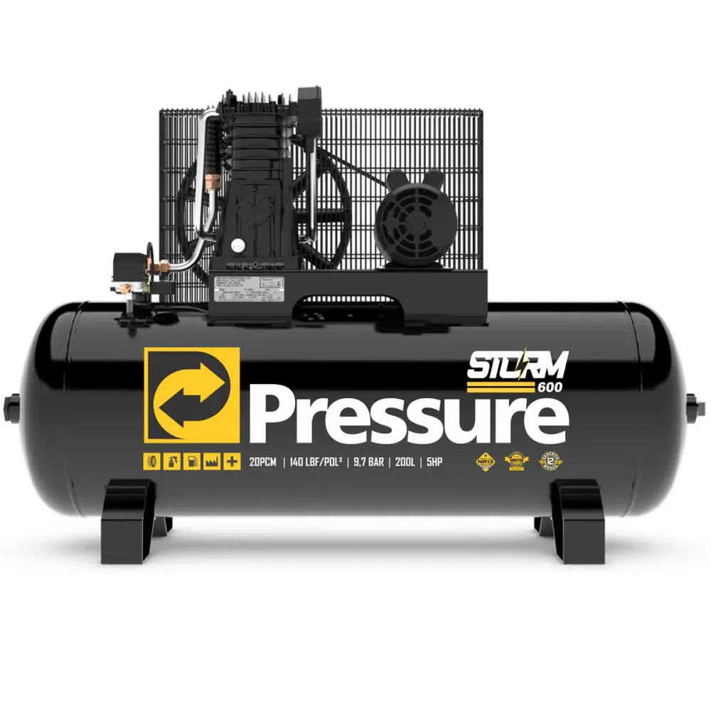 Compressor de ar storm 600TRIF IP21 220/380V Pressure