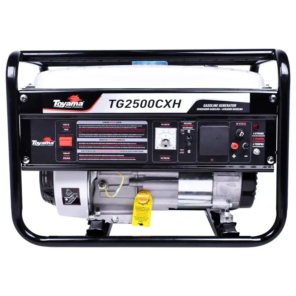 Gerador de energia a gasolina 2200W TG2500CXH Toyama — fotografia 8