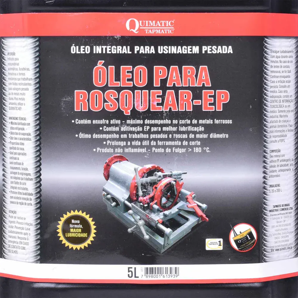Óleo para rosquear-ep quimatic - 5L - quimatic tapmatic — fotografia 5