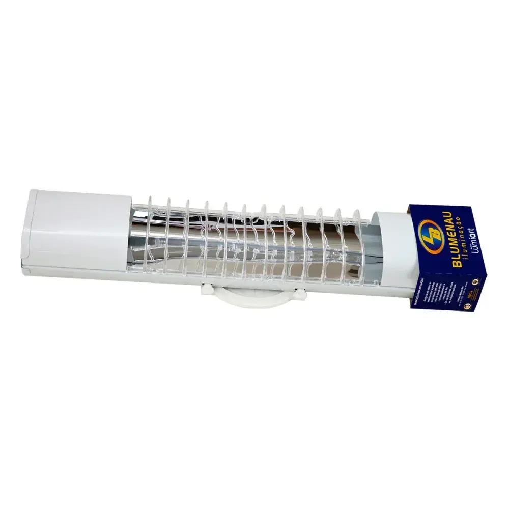 Luminária compacta 2XE 27 blumenau iluminação