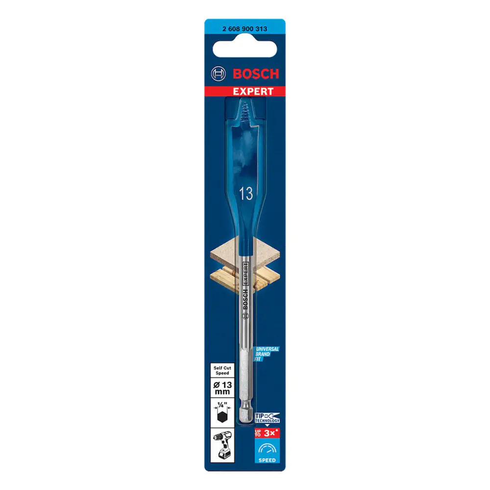 Broca para madeira Bosch EXPERT Self Cut Speed 13 x 152mm — fotografia de referência