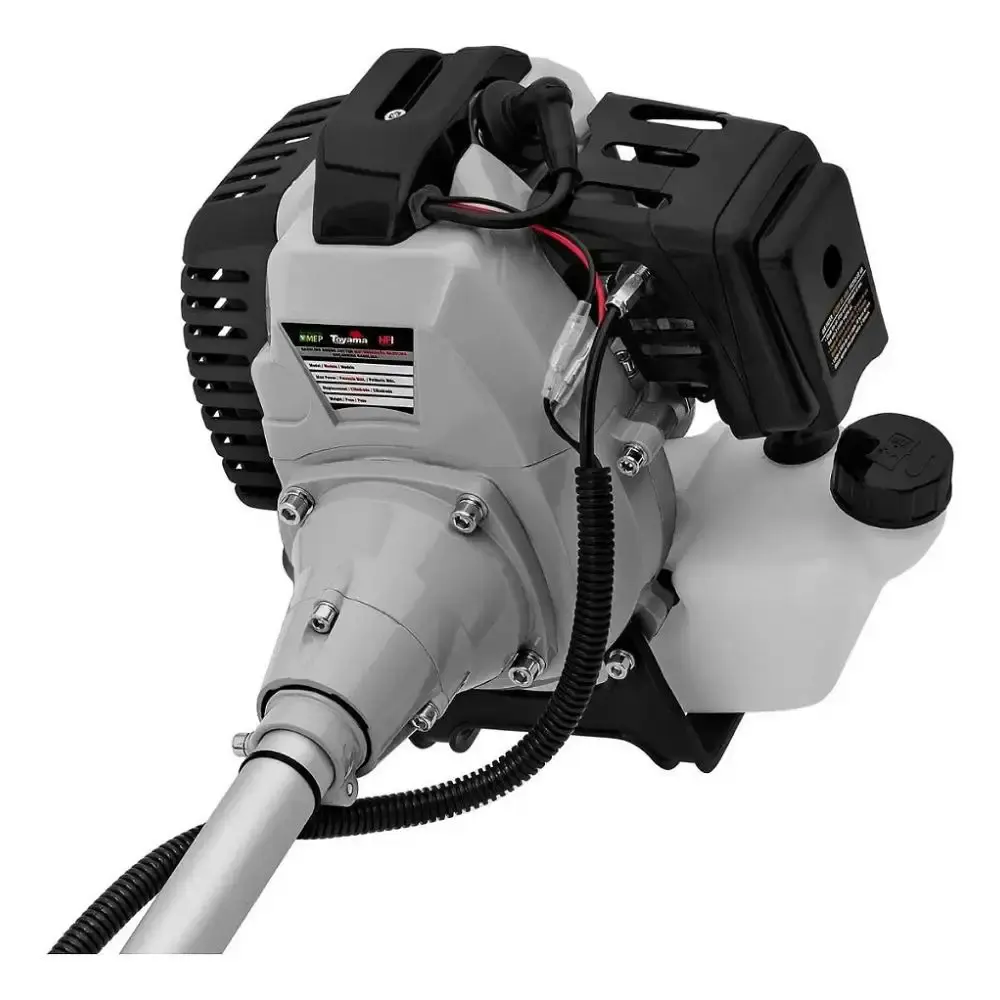 Roçadeira lateral à gasolina 2T 42,7CC 1,7HP com lâmina e carretel de nylon Toyama — fotografia 4