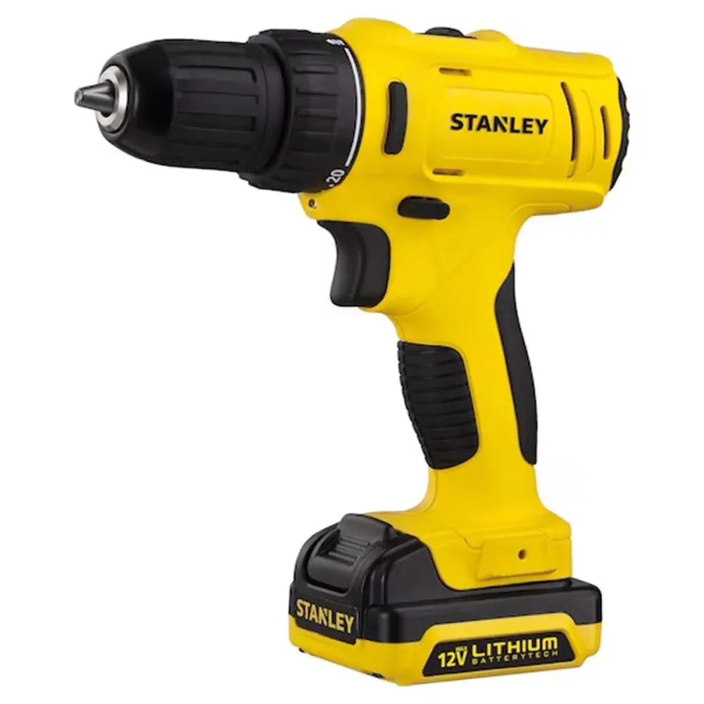 Furadeira parafusadeira a bateria 1.5AH 12V Stanley — fotografia de referência