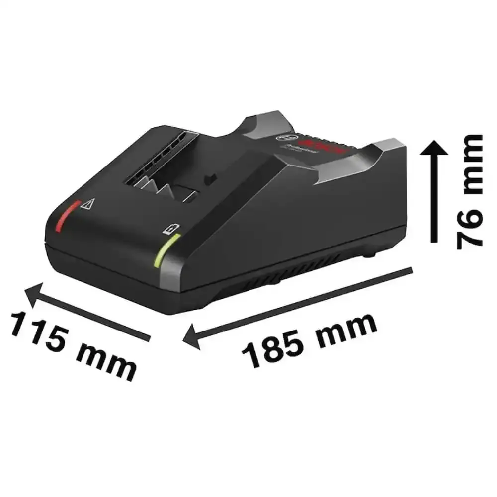 Lixadeira roto orbital 18V GEX 185-LI com 2 baterias 18V e carregador bivolt Bosch — fotografia 6
