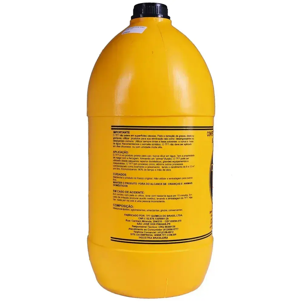Convertedor de ferrugem CF-TF7 5 litros TF7 — fotografia 8