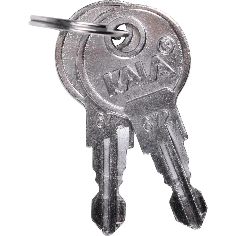 Fechadura universal para gaveta 22MM cromado Kala — fotografia 5