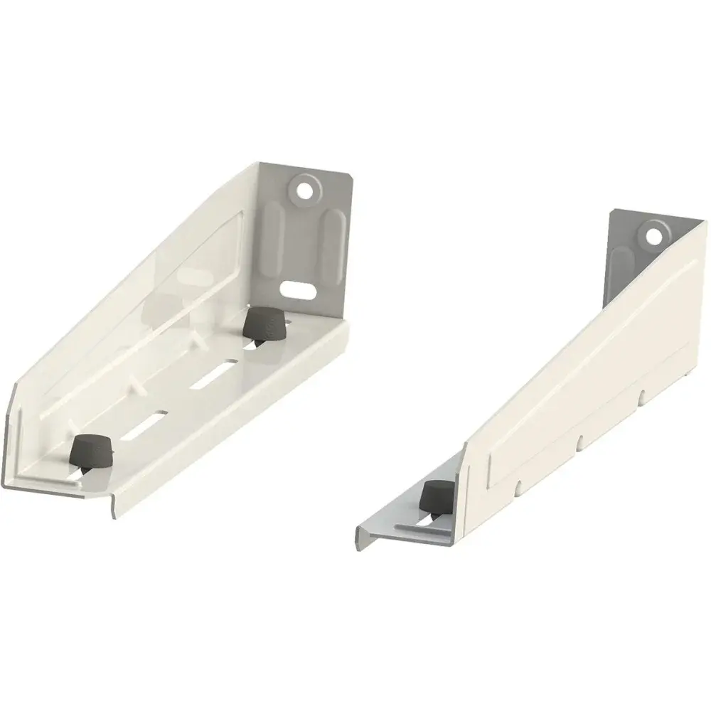 Suporte para micro-ondas em aço carbono branco 30KG Brasforma