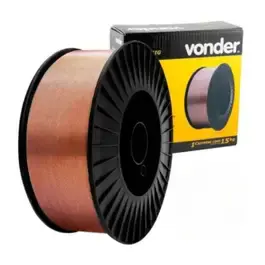 Arame para solda MIG 1.0 MM rolo 15KG 7436010015 Vonder — fotografia 2