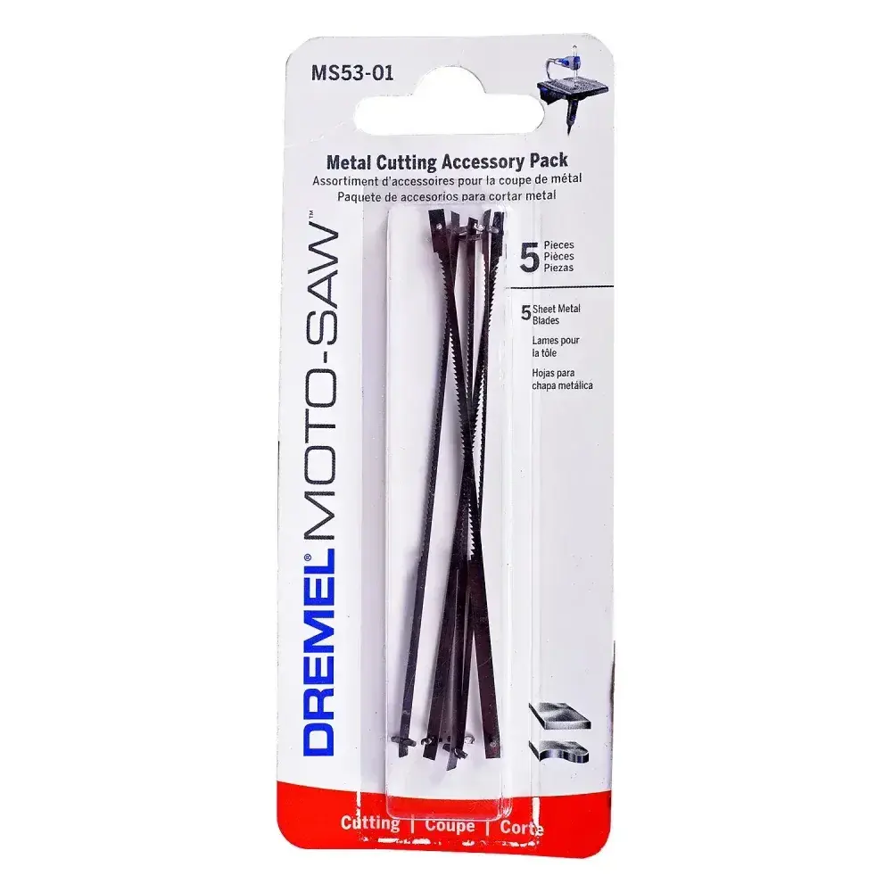 Lâmina para metal usada na moto-saw MS53 Dremel - 5 peç — fotografia 5