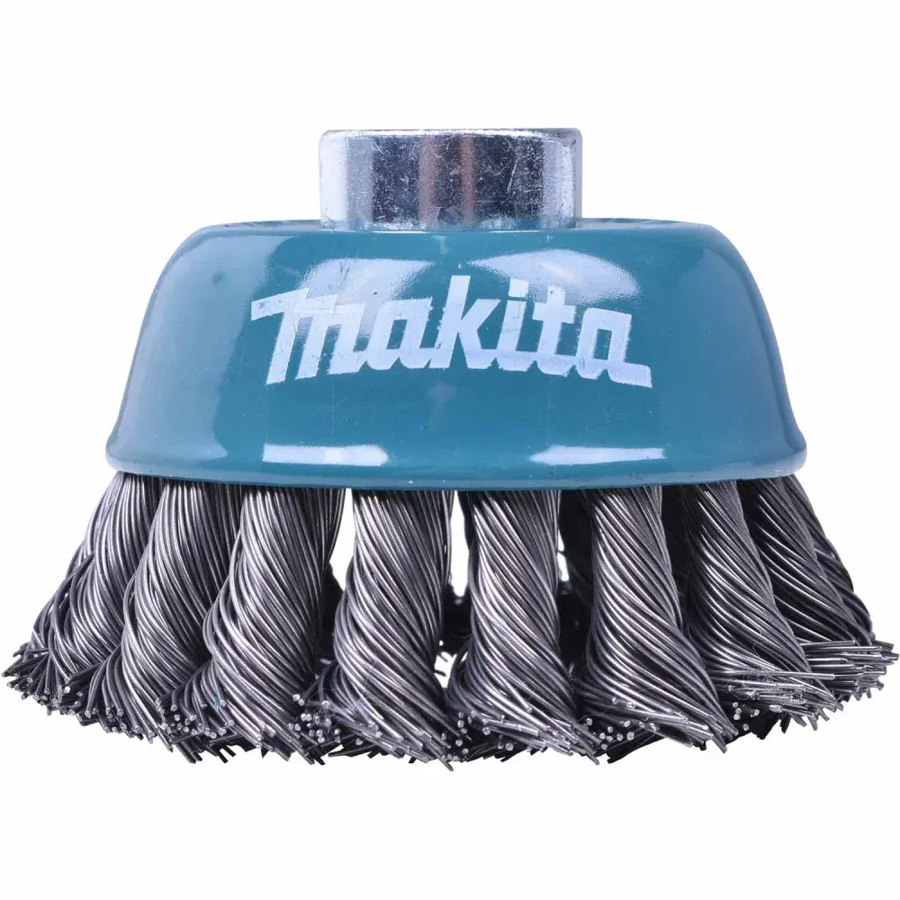 Escova copo aço 75MM D-55170 Makita — fotografia de referência