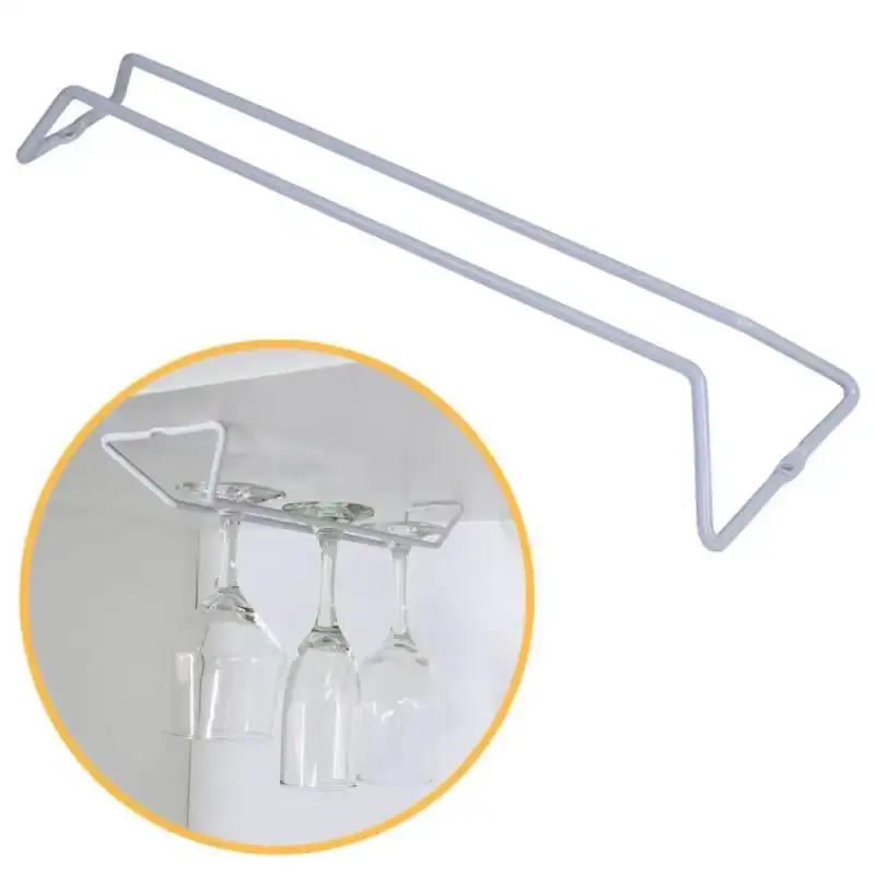 Suporte organizador porta taças fixo viena branco 991401 BEL — fotografia de referência