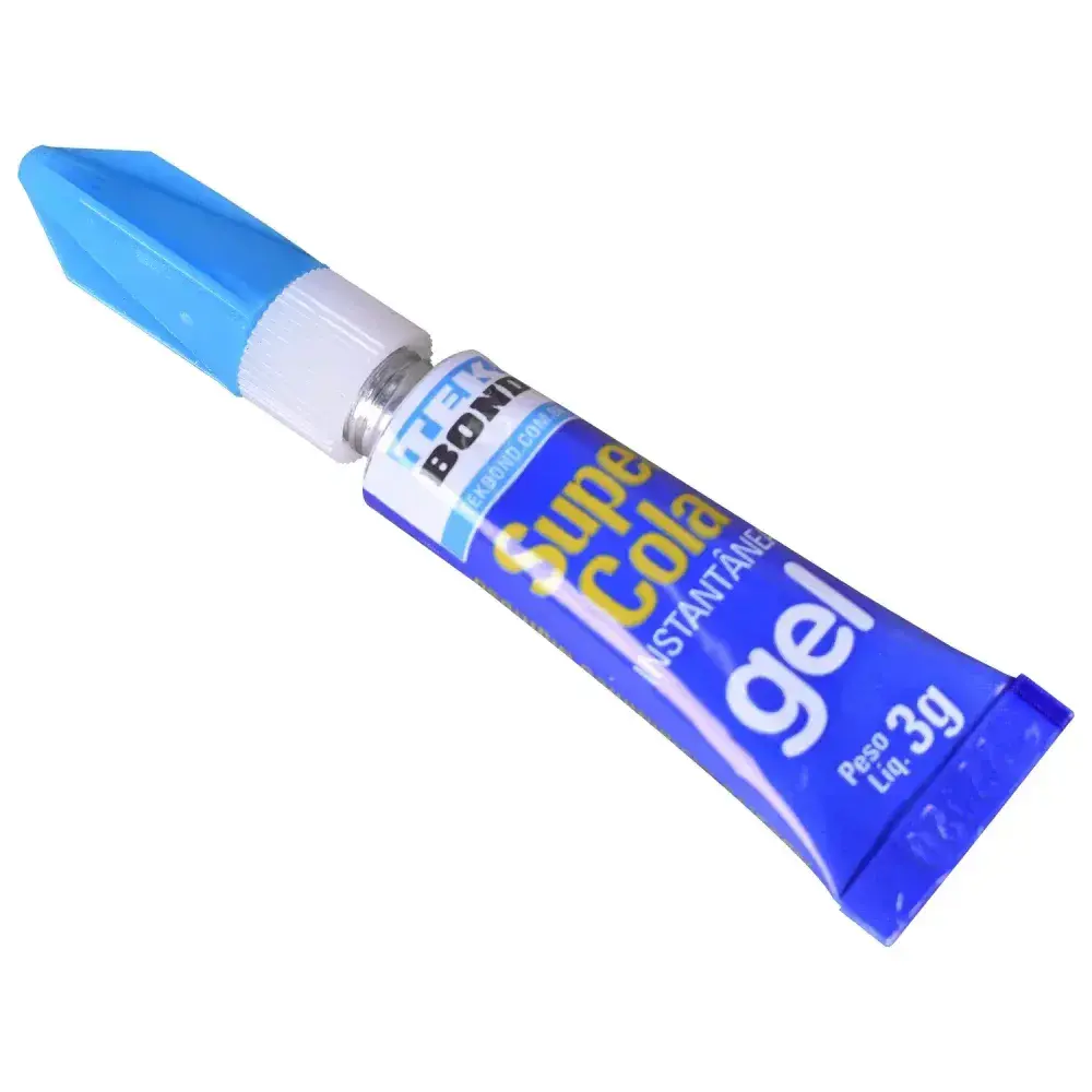 Adesivo instantâneo super cola gel 3G Tekbond — fotografia 7