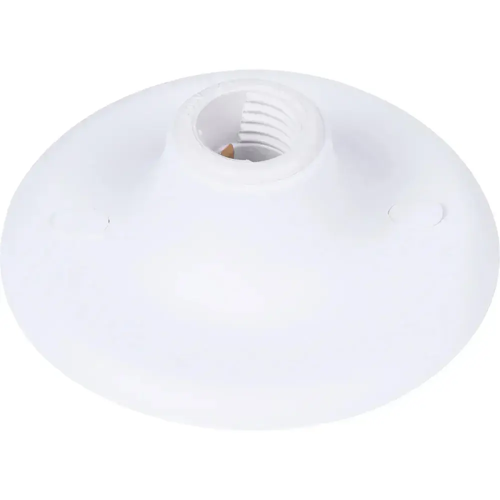 Plafonier economic nylon E27 1X60W branco Taschibra — fotografia 5