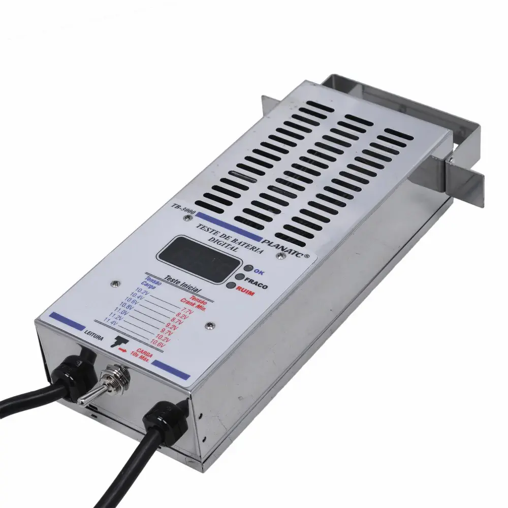 Teste de bateria modelo alternador com 500A da Planatc — fotografia 3