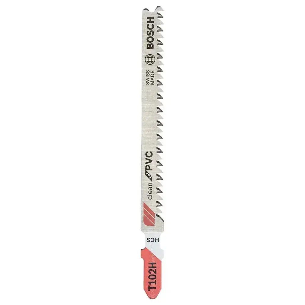 Lamina tico tico 100 mm T102H pvc 3PCS Bosch — fotografia 4