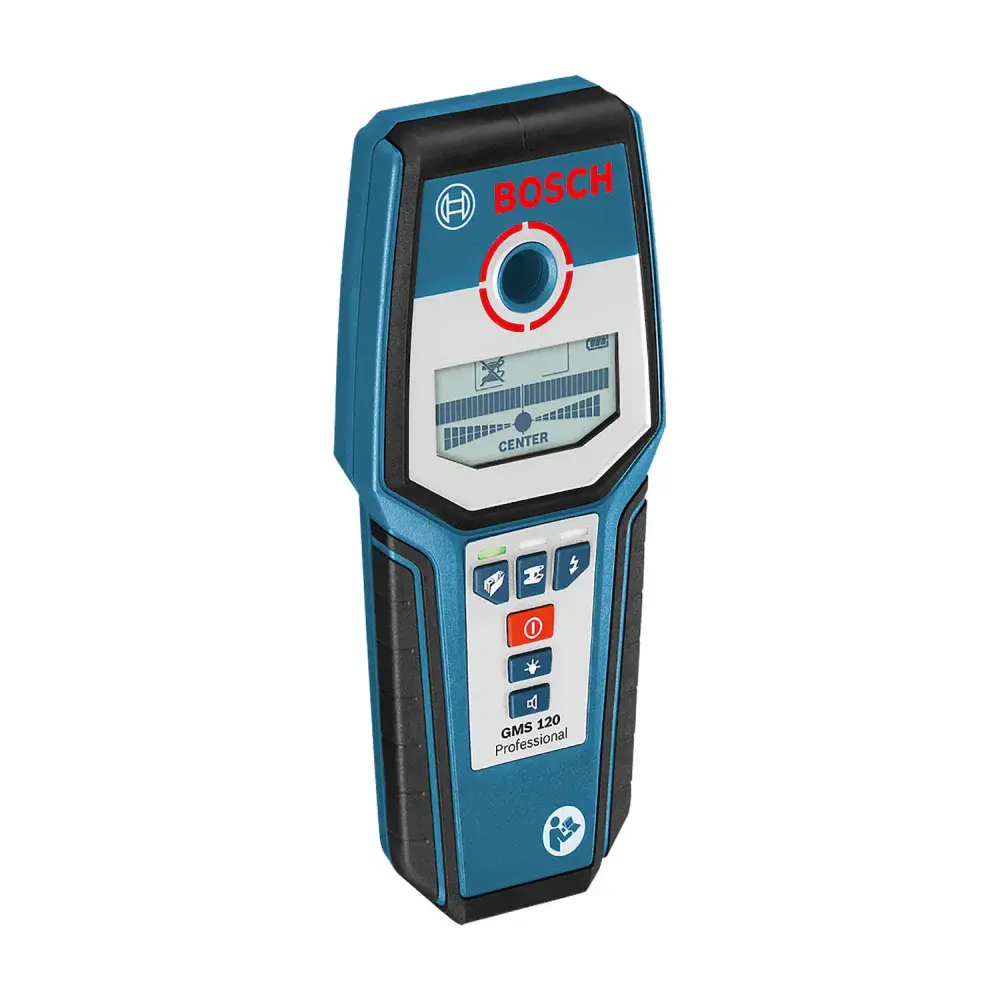 Detector de materiais de profundidade 120MM gms 120 Bosch — fotografia 7